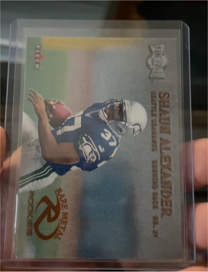 2000 Fleer Metal #288 Shaun Alexander — front