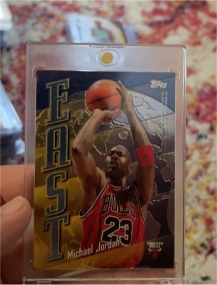 1998-99 Topps East West #EW5 Michael Jordan — front
