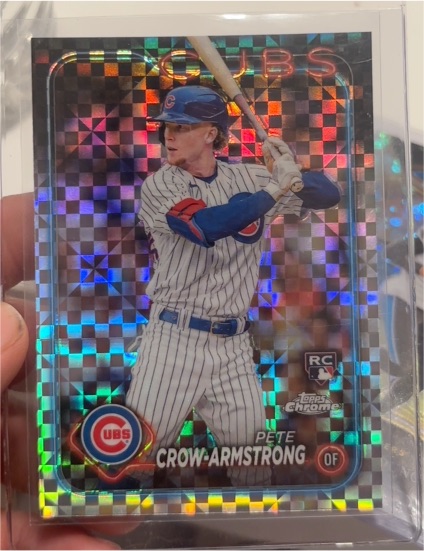 2024 Topps Chrome #174 Pete Crow-Armstrong — front