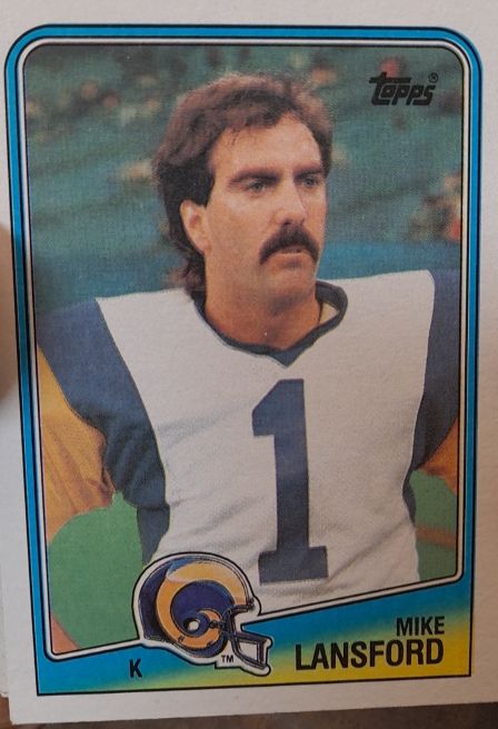 1988 Topps #292 Mike Lansford — front