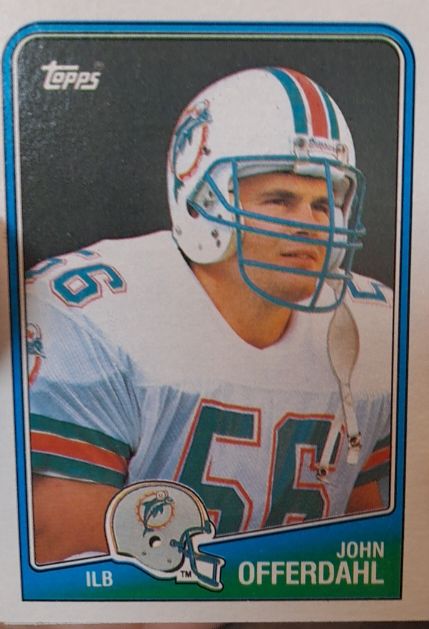1988 Topps #200 John Offerdahl — front