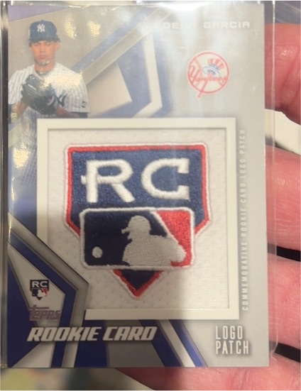 2021 Topps Series Rookie Card Logo Patch #RP-DG Deivi Garcia — front