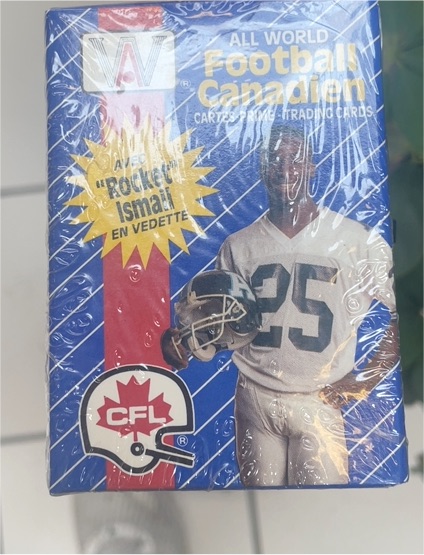 1991 All World Canadian Football #Rocket Ismail — front