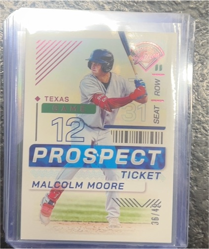 2024 Panini Prospect Edition #40 Malcolm Moore — front