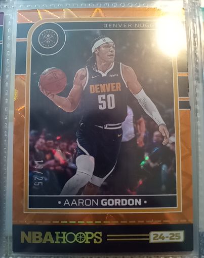 2024-25 Panini NBA Hoops #24-25 Aaron Gordon — front