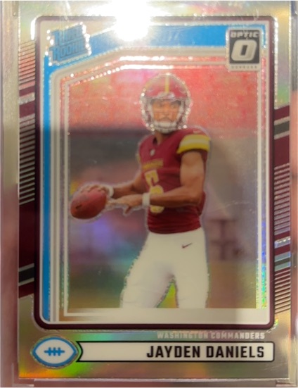 2024 Donruss Optic #389 Jayden Daniels — front