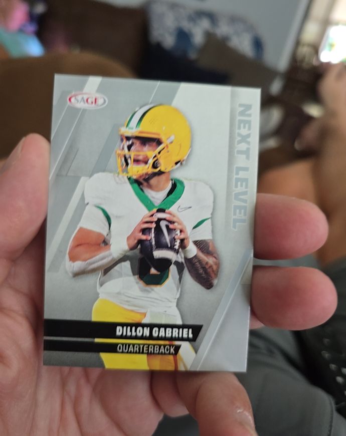 2025 Sage Next Level #101 Dillon Gabriel — front