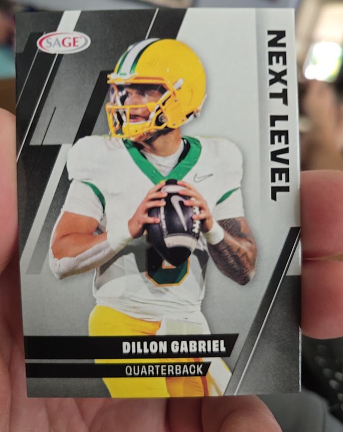 2025 SAGE Football #101 Dillon Gabriel — front
