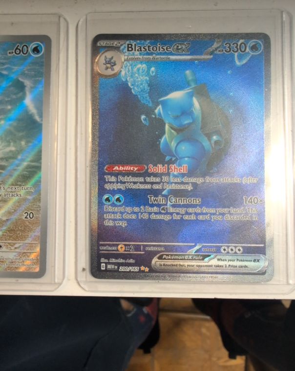 2023 Pokémon Scarlet & Violet 151 #200/165 Blastoise EX Special Illustration Rare — front