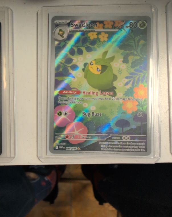 2025 Pokémon #088 Swadloon — front