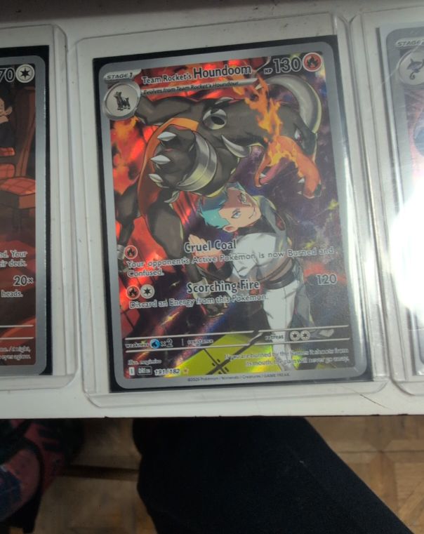 2023 Pokémon SV10: Destined Rivals #191 Team Rocket's Houndoom — front
