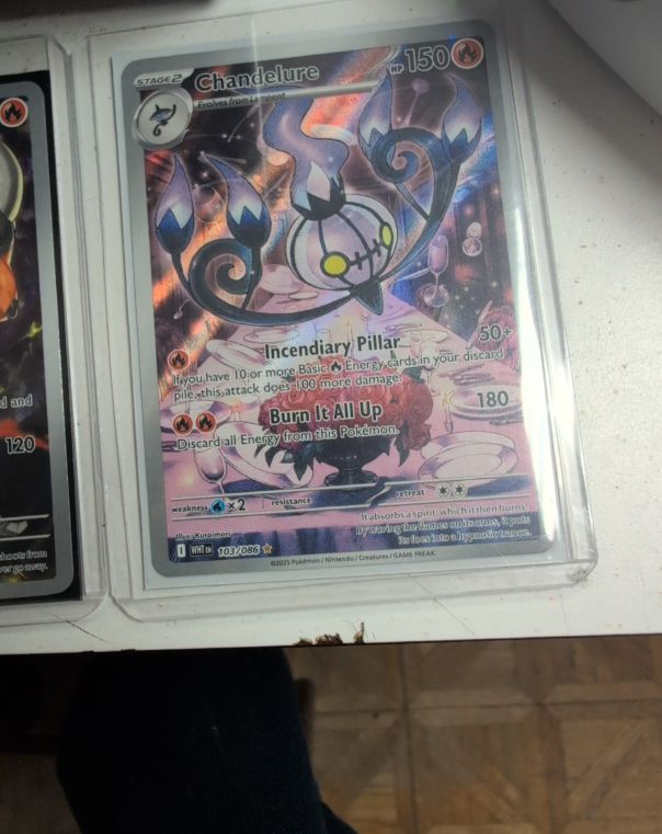 2023 Pokémon Scarlet & Violet SV11 White Flare #103 Chandelure — front