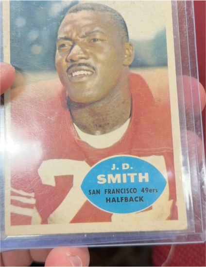 1960 Topps Football #115 J.D. Smith — front