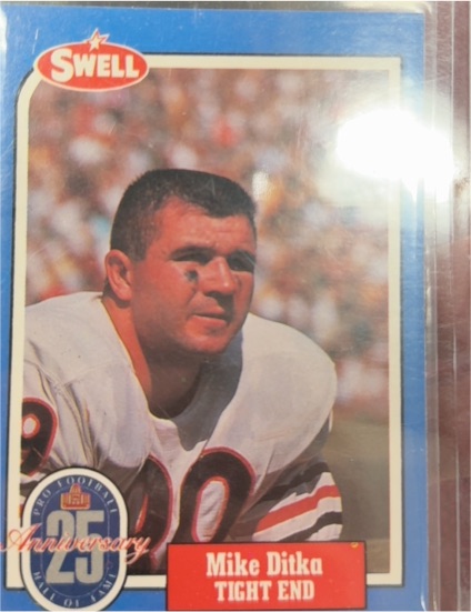1988 Swell #142 Mike Ditka — front