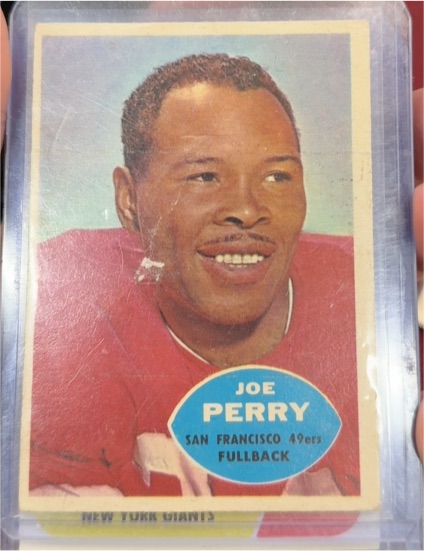 1960 Topps #114 Joe Perry — front