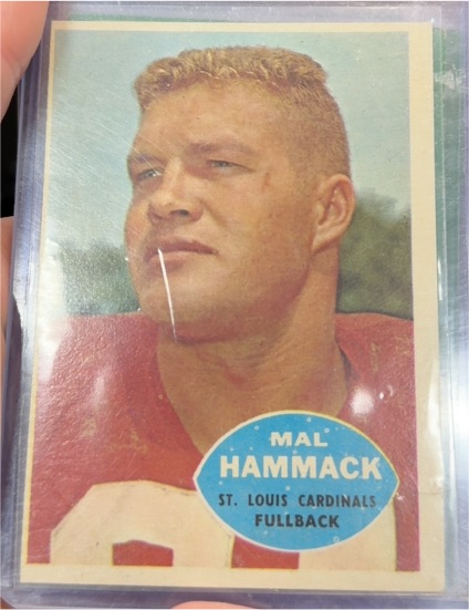 1960 Topps #104 Mal Hammack — front