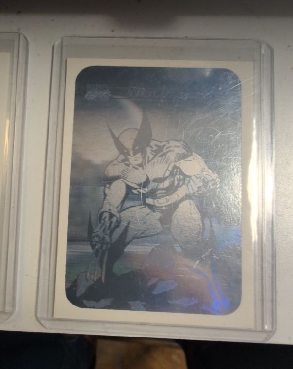 1990 Impel Marvel Universe #MH4 Wolverine Hologram — front