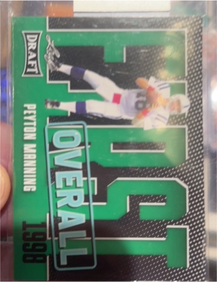 2023 Leaf Draft #8 Peyton Manning — front