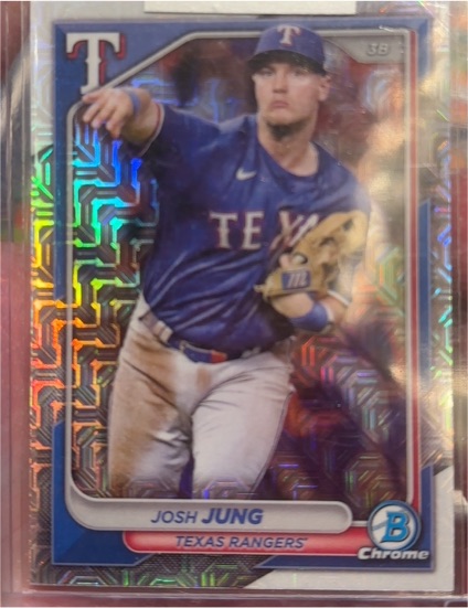 2024 Bowman Chrome #98 Josh Jung — front