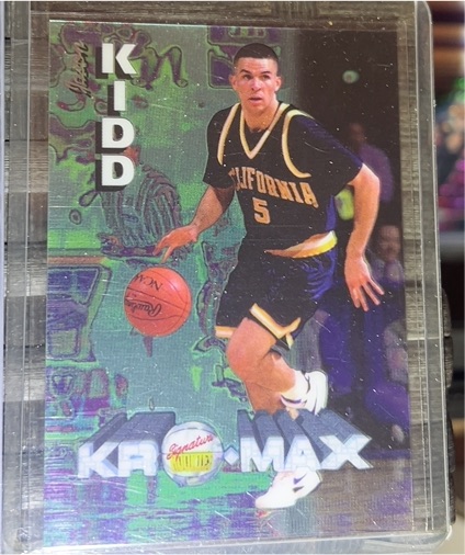 1995 Signature Rookies Kromax #45 Jason Kidd — front