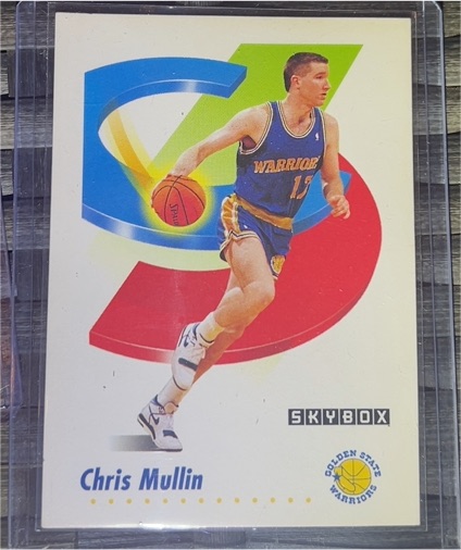 1991-92 Skybox #96 Chris Mullin Golden State Warriors — front