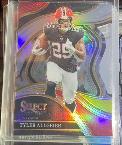 2023 Panini Select #211 Tyler Allgeier — front