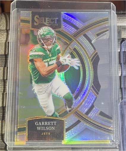 2023 Panini Select Premier Level #115 Garrett Wilson — front