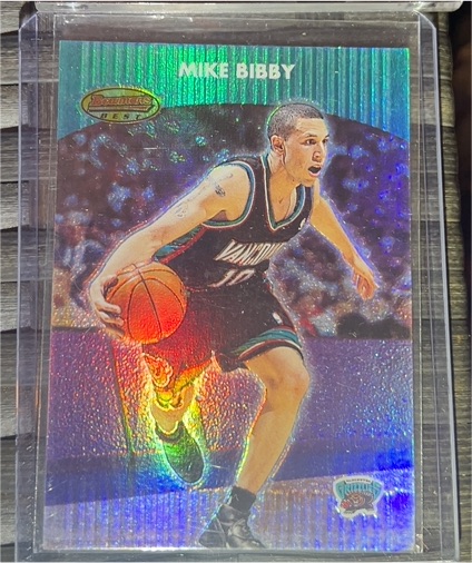 1997-98 Bowman's Best #T11 Mike Bibby — front