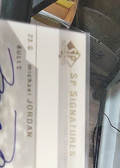 2010 SP Authentic SP Signatures #MJ Michael Jordan — front
