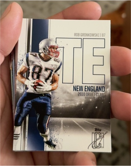 2010 Topps Draft Class #87 Rob Gronkowski — front