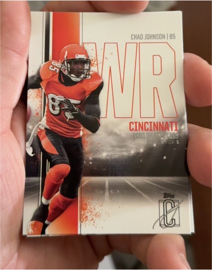 2024 Topps Signature Class #8 Chad Johnson — front