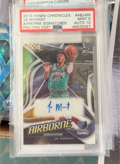 2019 Panini Chronicles #ABJAM Ja Morant — front