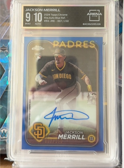 2024 Topps Chrome #RA-JME Jackson Merrill — front