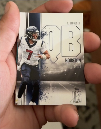 2024 Topps Signature Class #18 C.J. Stroud — front