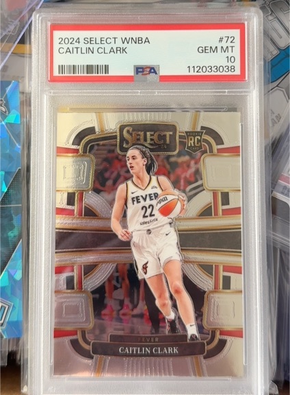 2024 Panini Select WNBA #72 Caitlin Clark — front
