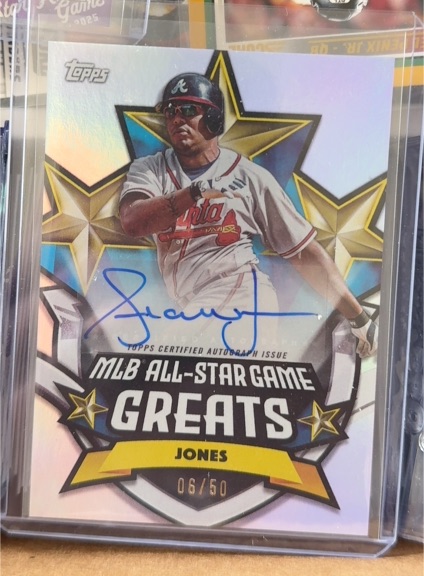 2025 Topps All-Star Game #ASGG-21 Andruw Jones All-Star Game Greats Braves — front