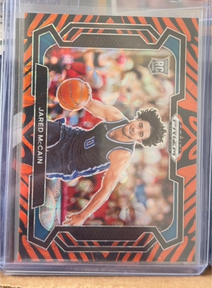 2024 Panini Prizm Draft Picks #35b Jared McCain — front
