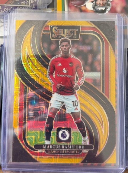 2024-25 Panini Select Premier League #200 Marcus Rashford — front
