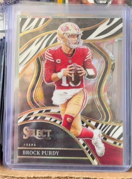 2023 Panini Select Club Level #293 Brock Purdy — front