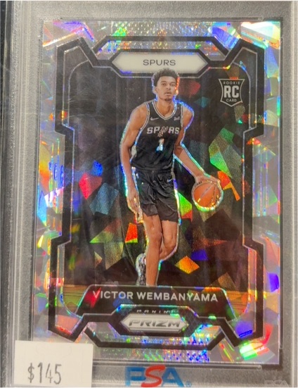 2023-24 Panini Prizm #136 Victor Wembanyama — front