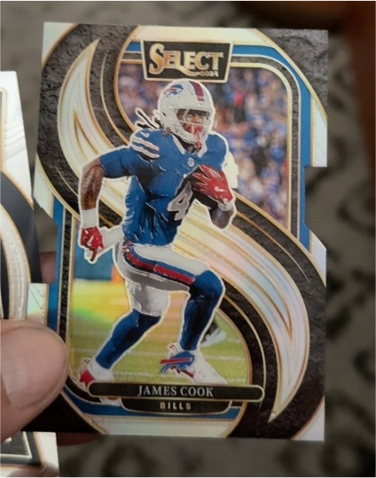 2024 Panini Select Premier Level #167 James Cook — front