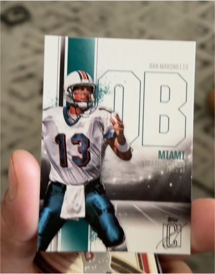 2024 Topps Signature Class #13 Dan Marino — front