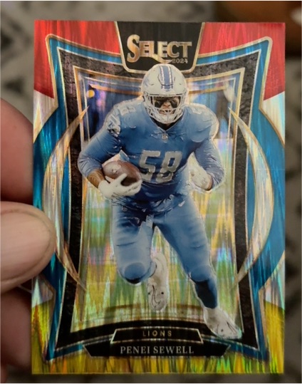 2024 Panini Select #87 Penei Sewell — front