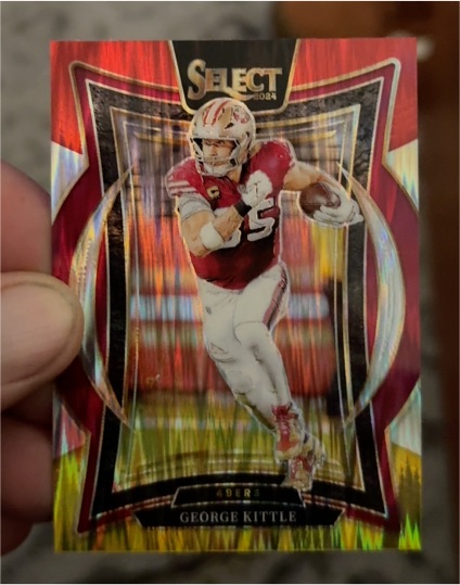 2024 Panini Select #58 George Kittle — front