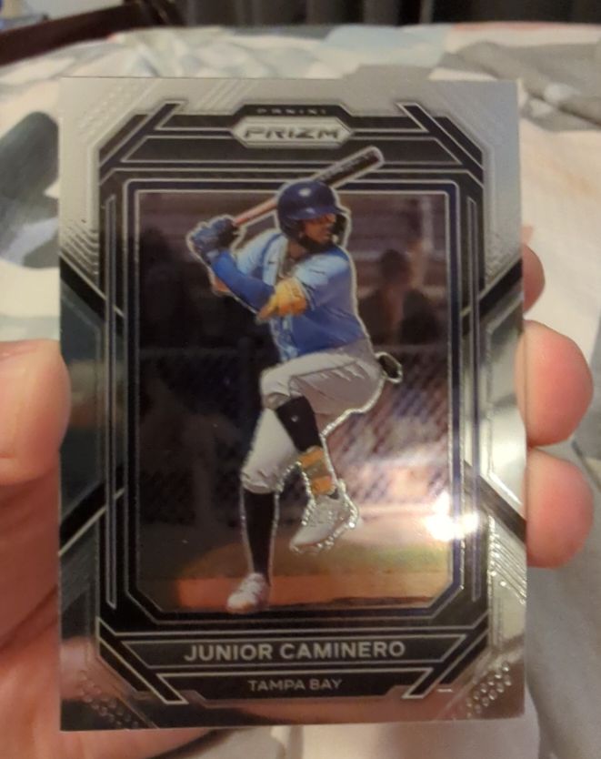 2023 Panini Prizm #124 Junior Caminero — front