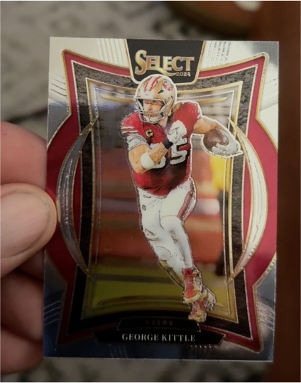 2024 Panini Select #58 George Kittle — front