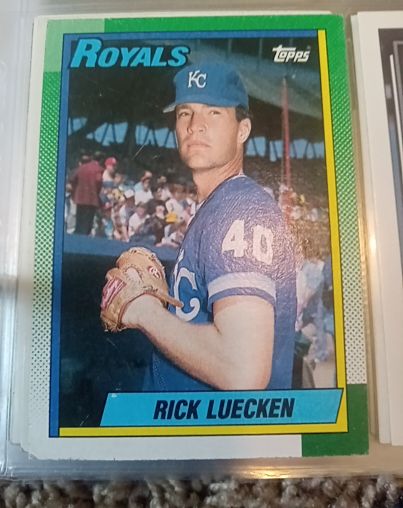 1990 Topps #87 Rick Luecken — front