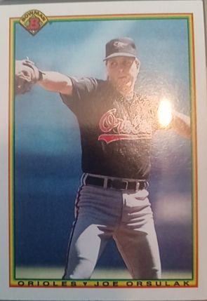 1990 Bowman #252 Joe Orsulak — front