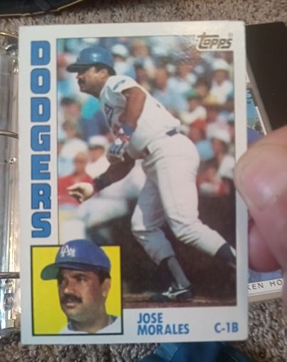 1984 Topps #143 Jose Morales — front