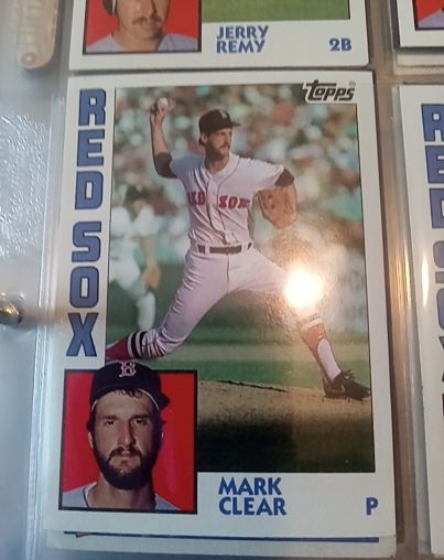 1984 Topps #577 Mark Clear — front